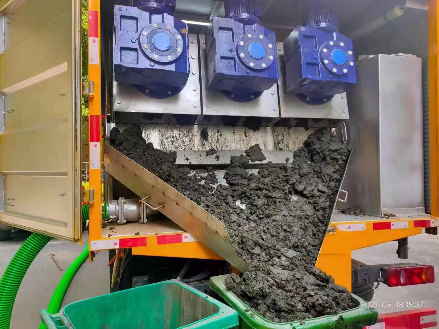 潍坊化粪池清掏城市维护站-泥浆净化干湿分离处理